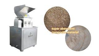 Industrial Crusher Super Absorbent Composite Material Grinding Machine Pulverizer Mill