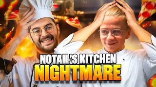 N0TAIL'S KITCHEN NIGHTMARE (Pizza Making With Ceb)