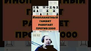 Инопланетный гамбит ! #chess #шахматы #chessgame #lichess #стрим #gambitt #chessopening #puzzle