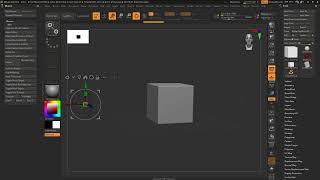 【ZBrush 2024】【memo】Center Mesh to World