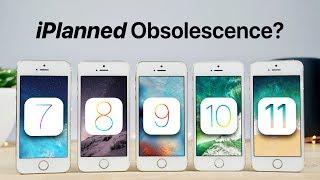 iOS 7 vs 8 vs 9 vs 10 vs 11 on iPhone 5S Speed Test!