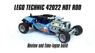 Lego Technic 42022 Hot Rod Build & Review