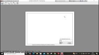 How to create Title block and pdf in AutoCAD software