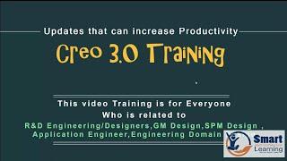 PTC Creo 3 0 Training Video Tutorial Advanced