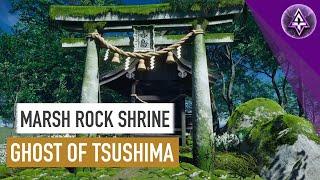 Ghost of Tsushima - Reaching The Marsh Rock Shrine