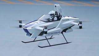 Toyota's SkyDrive - the 1st human piloted "drone" is here