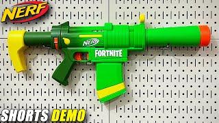 Firing The Nerf Fortnite SMG-Zesty Blaster #Shorts