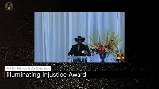 John Boyd Jr. Presents Public Justice's Illuminating Injustice Award