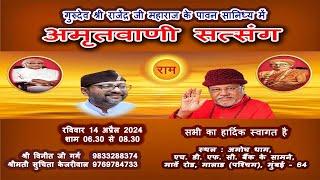 Guru Rajendraji Maharaj live 14.04.2024 Amritvani Satsang