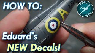 (OUTDATED: SEE DESCRIPTION!) Eduard's New 'Removable Cover Film' Decals! | Full Guide