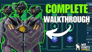 EXTERMINATION LEVEL 4  COMPLETE WALKTHROUGH!!! EVERYTHING YOU NEED TO KNOW IN WAR ROBOTS