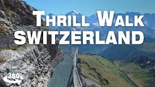 Birg Thrill Walk Skyline SWITZERLAND • 360 Degree Video 5.7K ASMR