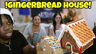 I let chat talk to them while we made gingerbread houses…