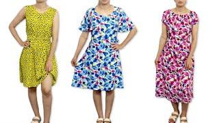 Great Dress Models To Dress Stylishly In Summer! Sewing Very Easy and Cute Dresses