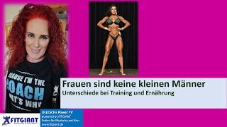 Frauen sind keine kleinen Männer. Unterschiede bei Training und Ernährung. Dr. Martina Ollesch