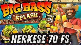 SLOT OYUNLARI | BİG BASS SPLASH |KÜÇÜK KASA YÜKSEK KASA ETKİNLİK İLE GELDİK