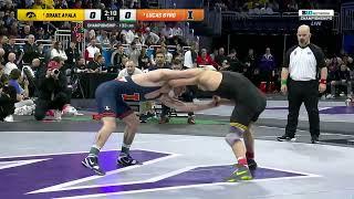 133lbs Illinois' Lucas Byrd vs. Iowa's Drake Ayala  | 2025 B1G Championship Match