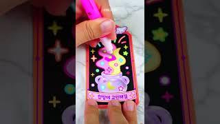 Satisfying With Unboxing & Review Miniature Magic Pen Card Set Video l ASMR Videos