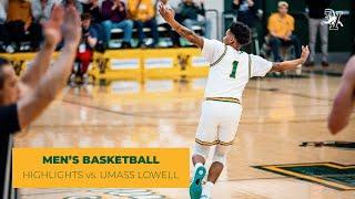 Men's Basketball: Vermont vs. UMass Lowell (3/2/24)