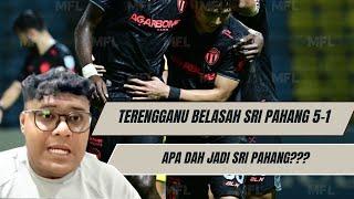 LIGA SUPER 2025 : TERENGGANU FC VS SRI PAHANG ULASAN | TFC MENGGANAS BELASAH PAHANG 5-1