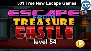 [Walkthrough] 501 Free New Escape Games level 54 - Escape From Treasure Castle - Complete Game