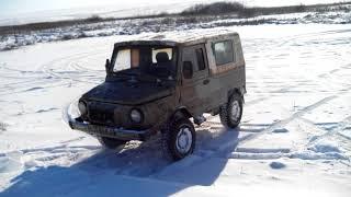 ЛУАЗ. На Луазе по льду дрифтуем
