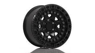 Black Rhino Wheels - Carbine in Matte Black w/ Machined Tinted Ring & Bronze Bolts