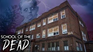 OVERNIGHT in the School of the DEAD! | Ghost Children of the Haunted Farrar Elementary School