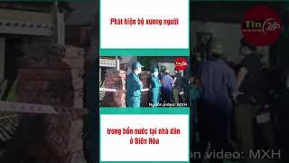 Kinh hoàng phát hiện bộ xương người trong bồn nước tại nhà dân #shorts