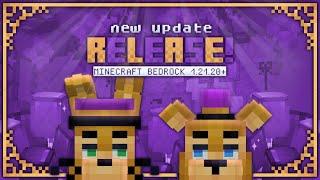 (V3:PART 1) FNaF custom pizzeria addon |minecraft bedrock 1.21.20+|