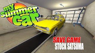 [2024] SAVE GAME - STOCK SATSUMA - My Summer Car