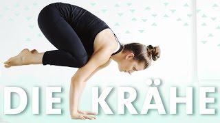 Yoga Krähe Crow Pose lernen für Anfänger in einfachen Schritten | Bakasana