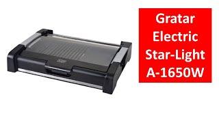 Gratar Electric Star-Light A-1650W Unboxing