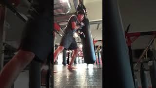 MMA bag work 