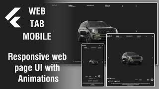 Part 02 - Flutter Web UI || Flutter Web Development || Flutter Responsive Web