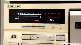 How to properly set the rec level on a SONY TC-K909ES tape deck