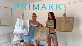 HUGE PRIMARK SUMMER TRY ON HAUL!  | Immie and Kirra