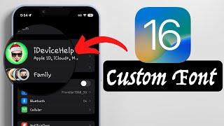 Get Custom System Font on iPhone