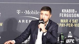 David Teymur does an Elvis impersonation at UFC 209 press conference