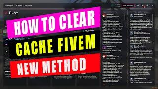 How To Clear Cache Fivem New Method Update 2021