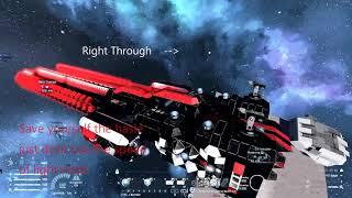 The "Panther" -Long Range Rail Gun Ship- Space engineers