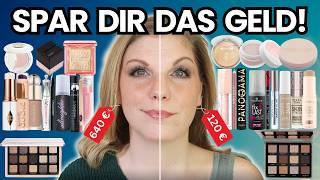 DROGERIE VS HIGH END Make Up im Livetest