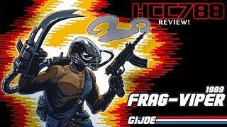 HCC788 - 1989 FRAG-VIPER - Cobra Grenade Thrower - Vintage G.I. Joe toy review!