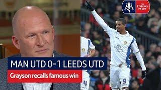 Simon Grayson recalls Leeds' famous Cup win against Man Utd in 2010