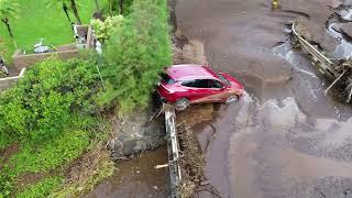 Kihei Flooding January 31st 2025: Kihei Flash Floods, North Kihei Flooded Roads, Maui Flood Drone 4K