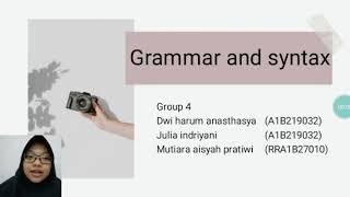 Grammar & Syntax | Linguistic Course