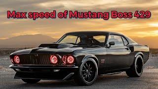 Tuning club online | Тюнинг клуб | Max speed of Mustang Boss 429 