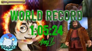 Harry Potter and the Philosopher's Stone PC Any% Speedrun World Record - 1:05:24