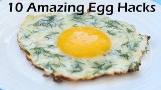 10 Amazing Egg Cooking Hacks