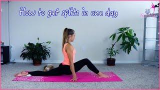 How to do the splits in one day